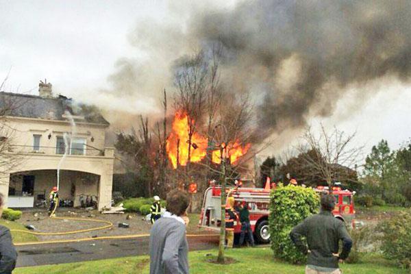 Caiacuteda de una avioneta en el Nordelta- murioacute Gustavo A Deutsch el ex duentildeo de LAPA