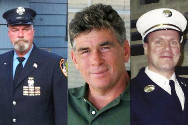 Tres bomberos de las Torres Gemelas murieron de caacutencer el mismo diacutea