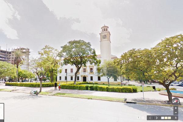 A traveacutes de Google Street View se puede recorrer Santiago La Banda y Las Termas