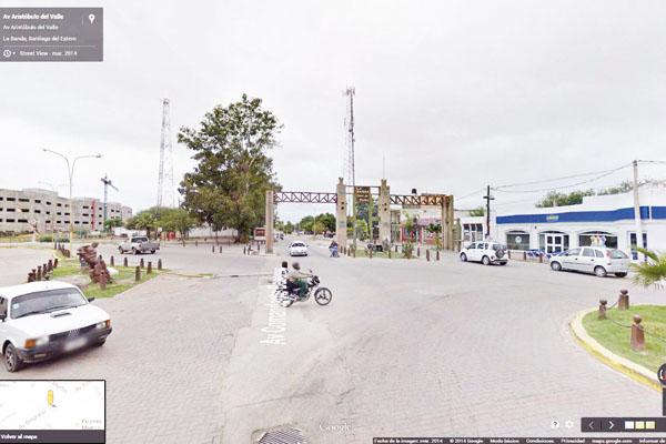 A traveacutes de Google Street View se puede recorrer Santiago La Banda y Las Termas