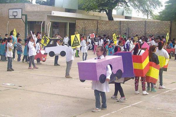 Taller sobre Educacioacuten vial escuela 774 Regimiento de Infanteriacutea Patricios