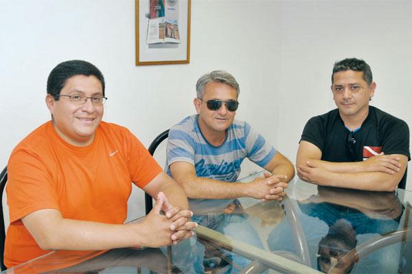 EXPLORADORES Cuanto charco de agua que hay en la provincia lo hemos buceado contaron Federico Navarrete Daniel Pellene y Gustavo Moshier que también se sumergieron en cursos de Tucum�n Catamarca Córdoba y Salta 