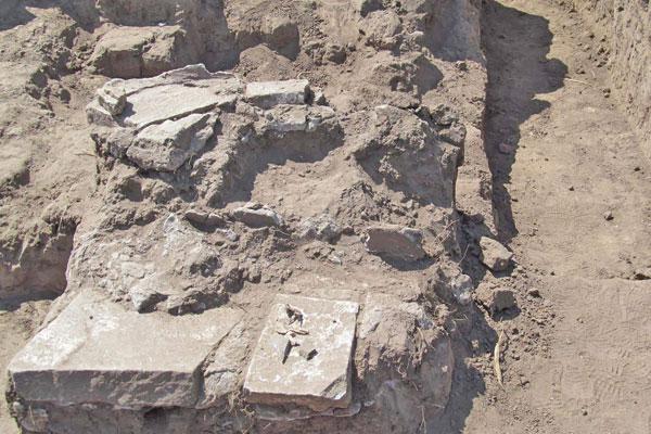 ESPACIO Muros de m�s de tres metros de lo que sería un fuerte de la ciudad quedaron al descubierto Aseguran que se trata de Esteco II ubicada en el departamento salteño de Met�n