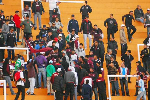 Un muerto en una pelea de barras de Lanuacutes