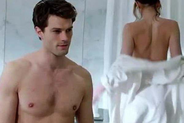 La protagonista de 50 Sombras de Grey usoacute doble para una escena