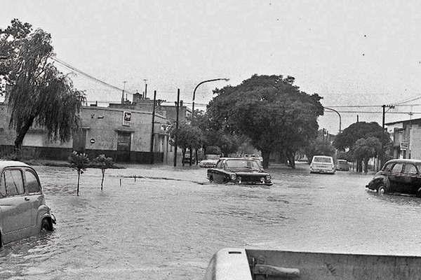 La peor inundacioacuten que sufrioacute Santiago fue en el antildeo 1974