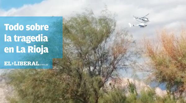 El video del momento en el que chocaron los helicoacutepteros en La Rioja
