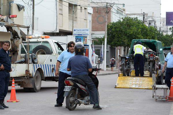 Secuestraron maacutes de 90 motos por diferentes infracciones