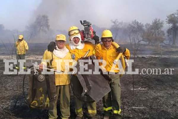 La Brigada Contra Incendios de Ojo de Agua festeja sus 17 antildeos