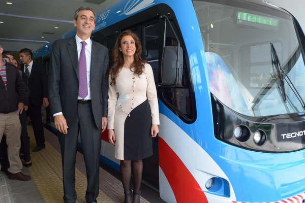 La comitiva recorrioacute las tres estaciones del Tren al Desarrollo y sus avances