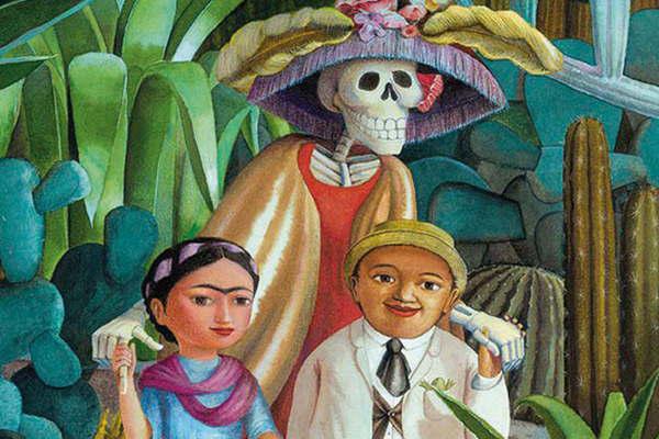 Una historia ilustrada para nintildeos con Frida y Diego Rivera como protagonistas