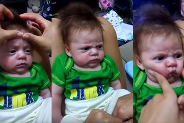 Video imperdible- El bebeacute maacutes enojado del mundo