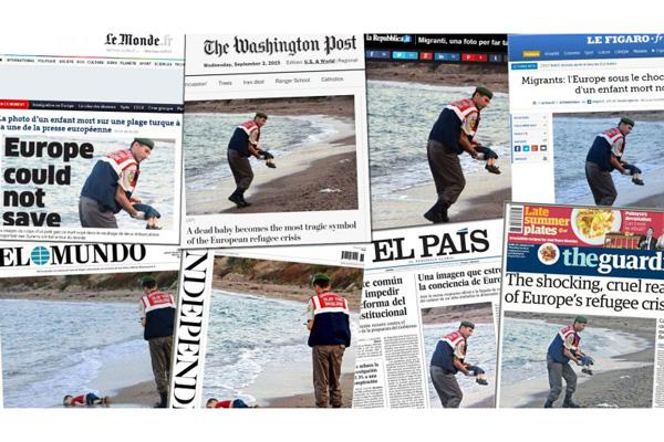 Asiacute reflejaron los medios del mundo la muerte del nintildeo migrante