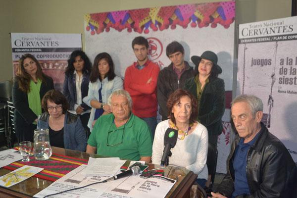 La obra Juegos a la hora de la siesta se presenta en el Teatro 25 de Mayo