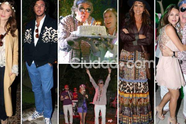Dotto festejoacute sus 60 antildeos con celebrities