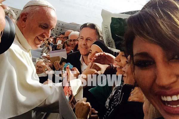 Vicky Xipolitakis conocioacute al papa Francisco- Cumpliacute mi suentildeo