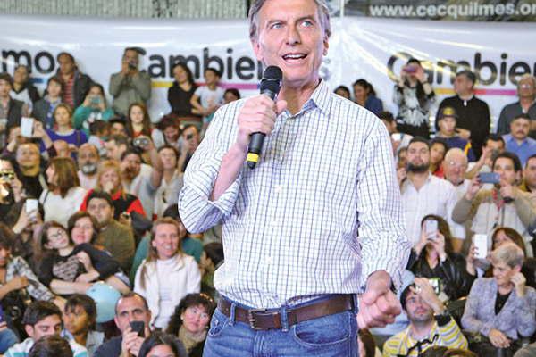 Macri sostuvo que fijaraacute poliacuteticas de Estado alrededor de pobreza cero