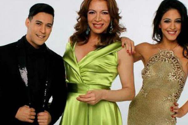 Lizy Tagliani armoacute un triacuteo con Jorgito y Muriega