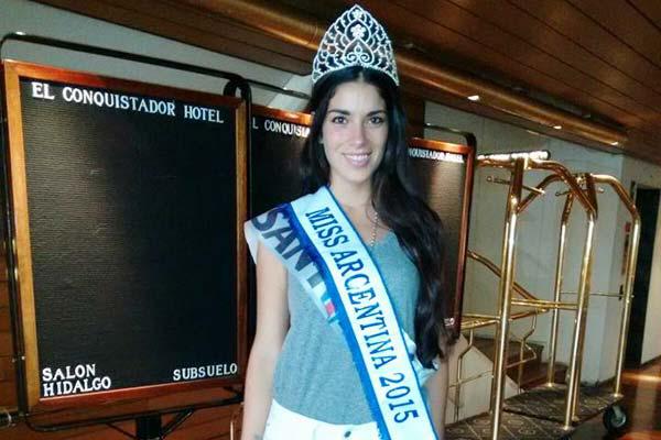 La santiaguentildea Constanza Moltini es la nueva Miss Argentina