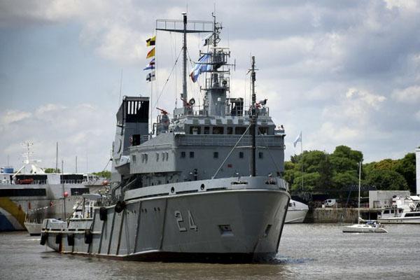 Cuatro buques de origen ruso llegaron para reforzar la Armada Argentina