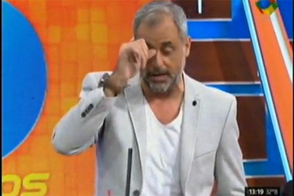 Jorge Rial se descompuso al aire de Intrusos y tuvo que ser asistido