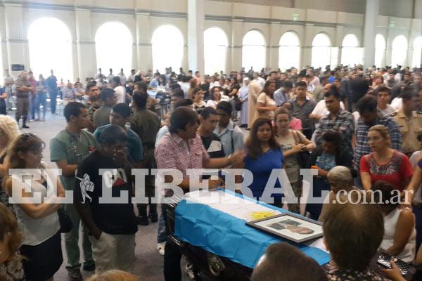 Mario Mulki hijo dio el responso a uno de los gendarmes
