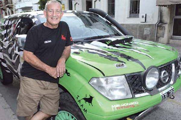 Facho Villegas seraacute el primer santiaguentildeo en correr el Rally Dakar