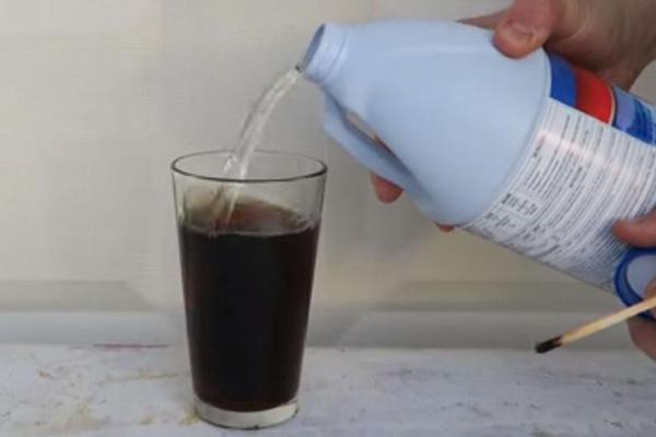 iquestQueacute pasa si a un vaso de gaseosa cola le agregas lavandina