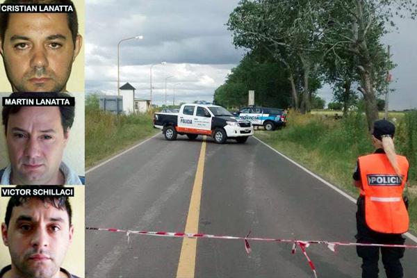 Vieron a los proacutefugos en Quilmes y en una camioneta blanca  