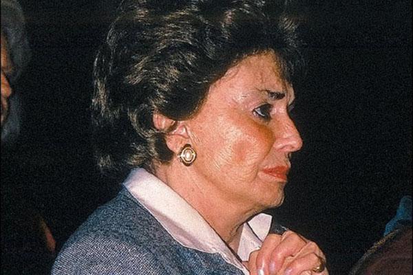 Murioacute la esposa de Rauacutel Alfonsiacuten Mariacutea Lorenza Barreneche