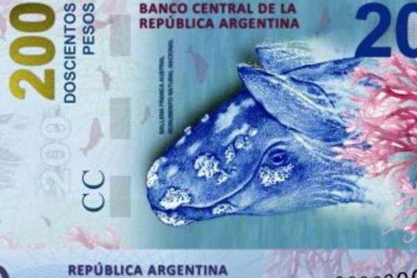 Tras la poleacutemica seraacute corregido el billete de  200 pesos con la ballena