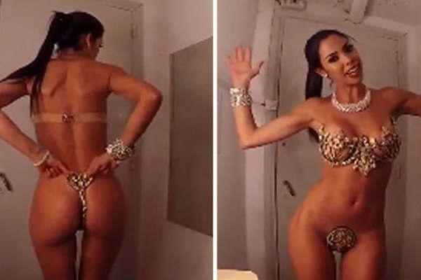 Maypi compartioacute un video muy hot desde su camariacuten