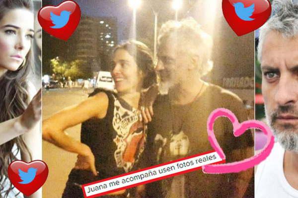 Joseacute Palazzo publicoacute la primera foto con Juana Viale