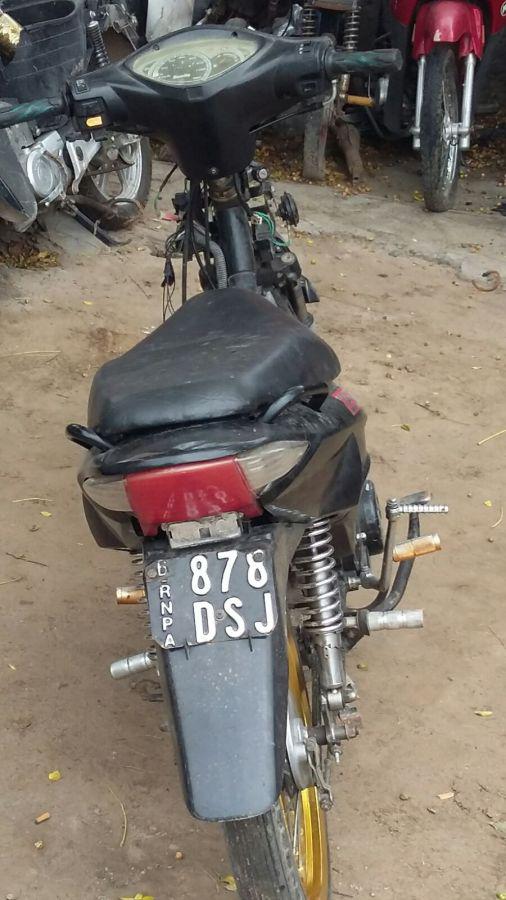 Recuperan en Clodomira una moto robada en Buenos Aires