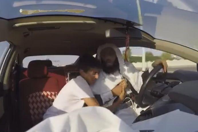 Video- la cruel broma del taxista terrorista