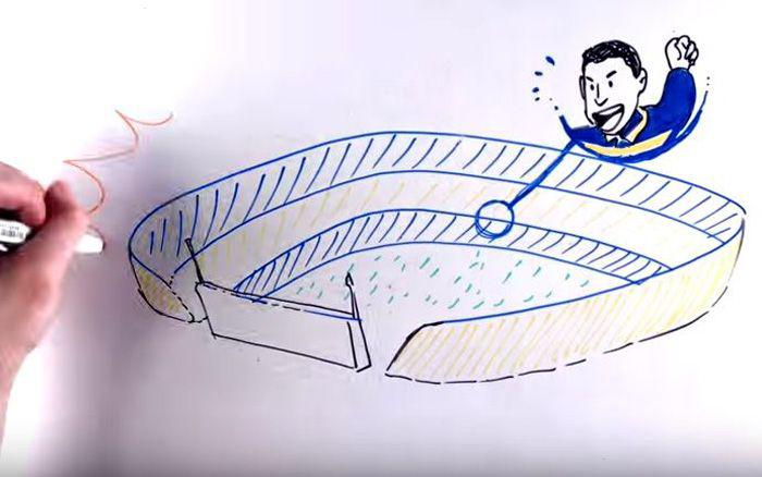 Miraacute la vida de Juan Romaacuten Riquelme en dibujos