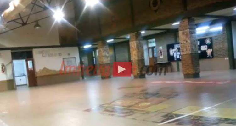 Grabaron a un fantasma en una escuela de Neuqueacuten