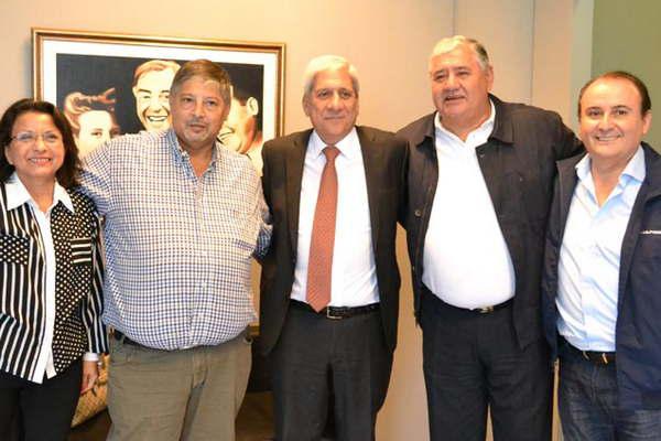 Neder recibioacute al dirigente nacional de Luz y Fuerza