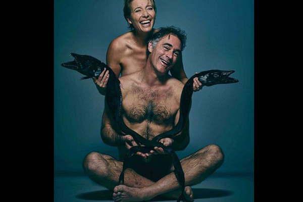 Desnuda contra la pesca sin control