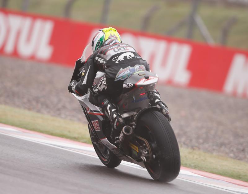 Zarco el maacutes raacutepido en el Warm Up de Moto2
