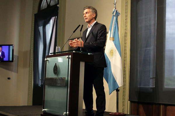 El Gobierno aclaroacute sobre participacioacuten de Mauricio Macri