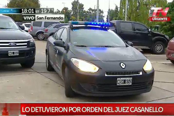 Laacutezaro Baacuteez quedoacute detenido en una dependencia de la Policiacutea Federal