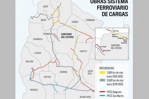 Comienza el plan de renovacioacuten de 1500 kiloacutemetros de viacuteas para el Ferrocarril Belgrano Cargas 