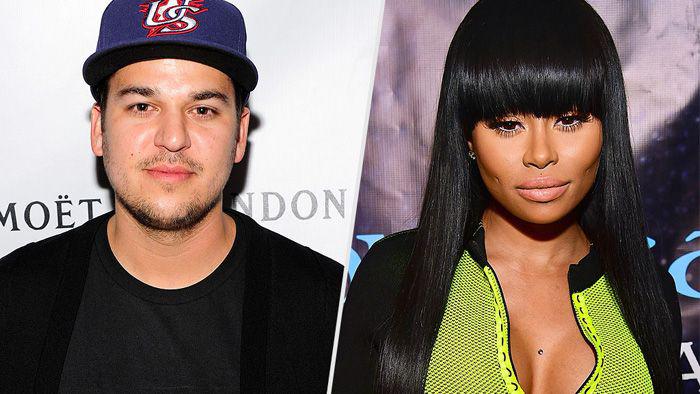 Rob Kardashian Blac Chyna y una boda problemaacutetica