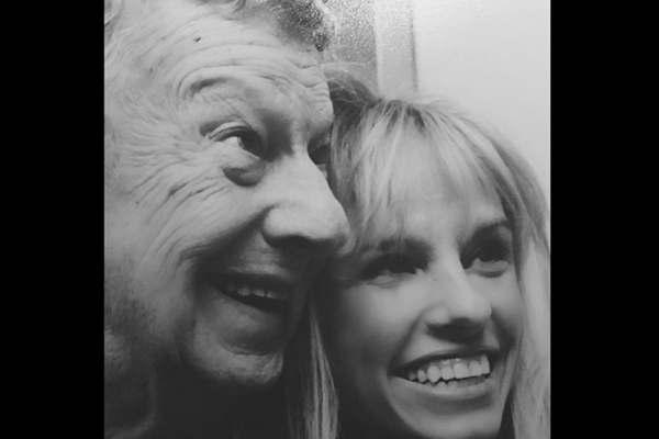 La emotiva despedida de su nieta la conductora televisiva Mariana Fabbiani