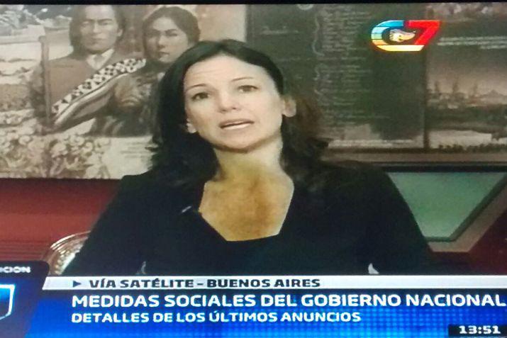 La ministra Stanley habloacute sobre las medidas sociales de Macri