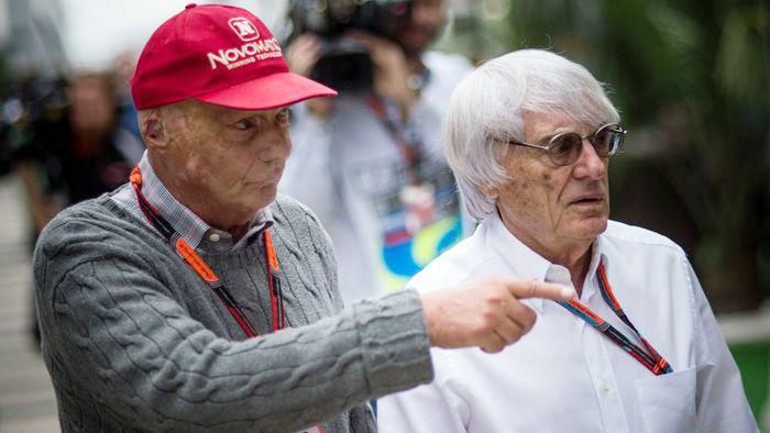 Niki Lauda el preferido para suceder a Bernie Ecclestone en la F1