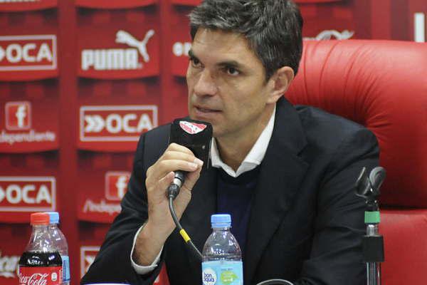 Pellegrino ve peligrar su futuro en Independiente