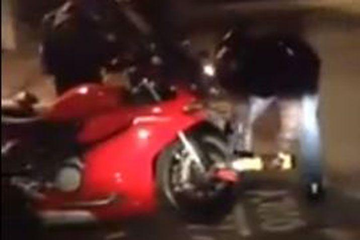 VIDEO  En minutos roban una Ducati en Londres
