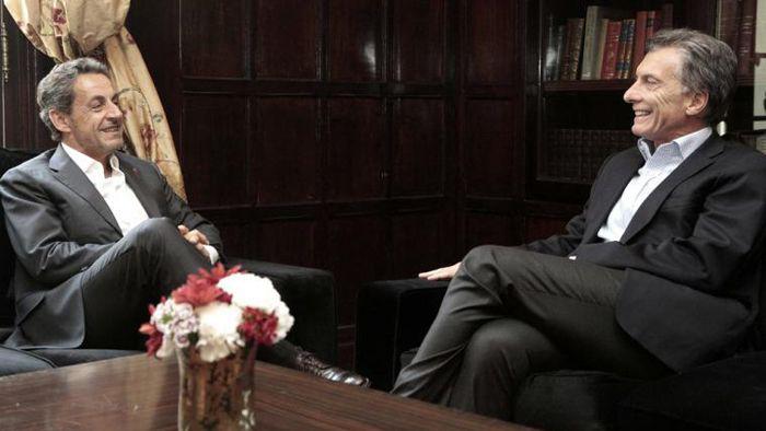 Macri mantendraacute una reunioacuten con Sarkozy